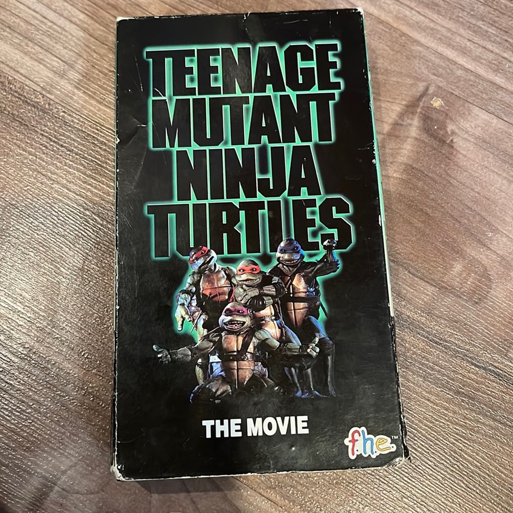 Teenage Mutant Ninja Turtles VHS